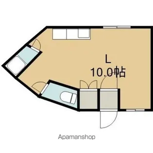 コーポ浩洋【1階】の間取り